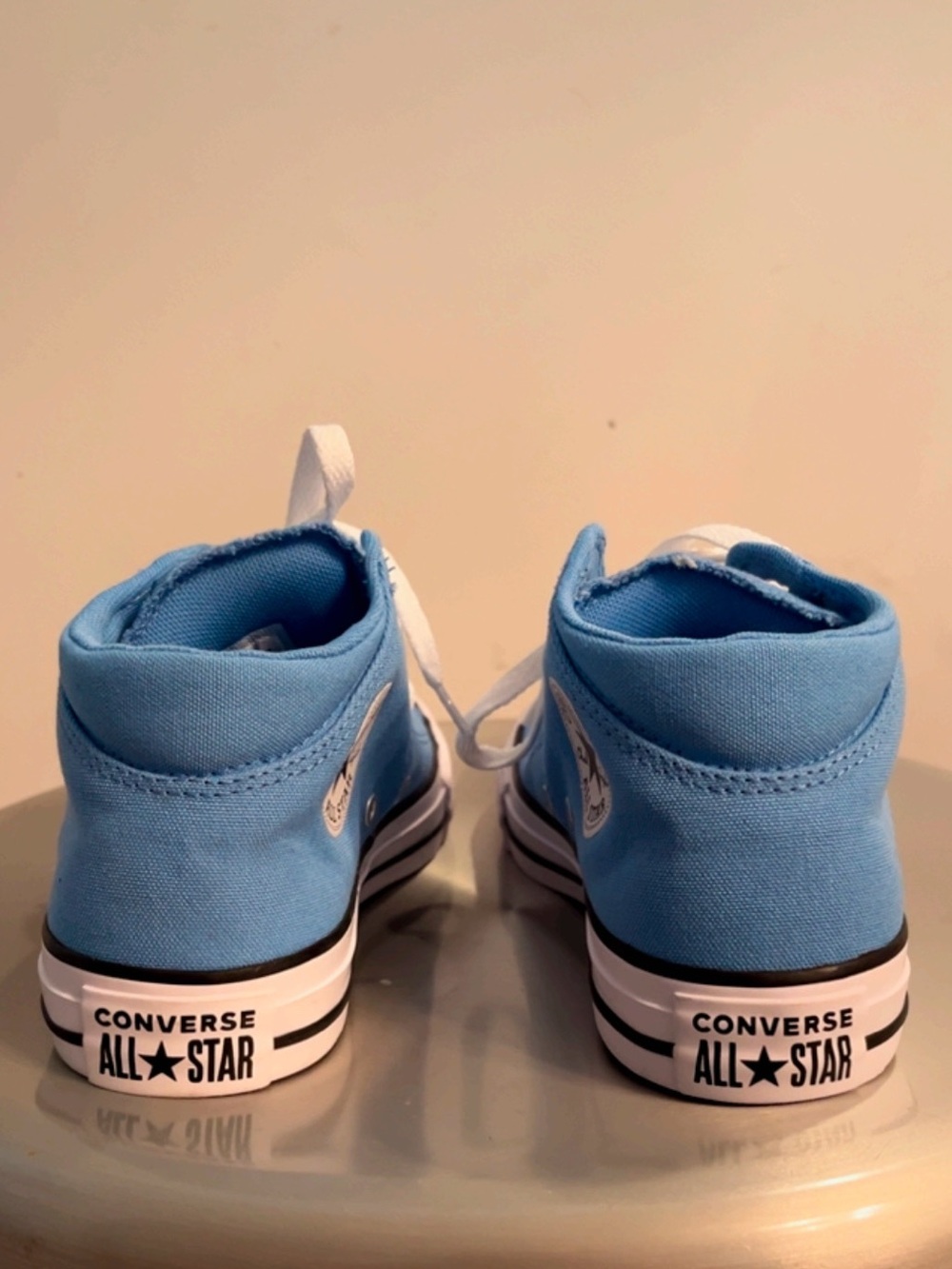 NWOT Converse Chuck Taylor All Star Blue Mid Top Sneakers Kids Size 5.5 – New - Picture 5 of 8